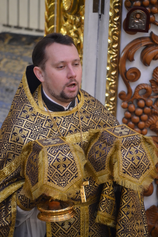 Литургия в храме в Чижовке. иерей Святослав Рогальский