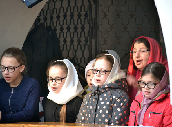 детский хор в Свято -Георгиевском приходе